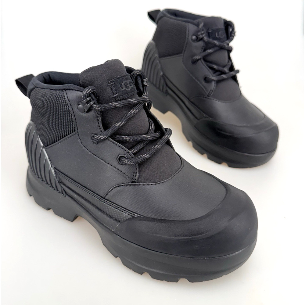 UGG Women's Neumel X Boot Shoe Size 6 Black 1152724 Waterproof Winter Lace Up
